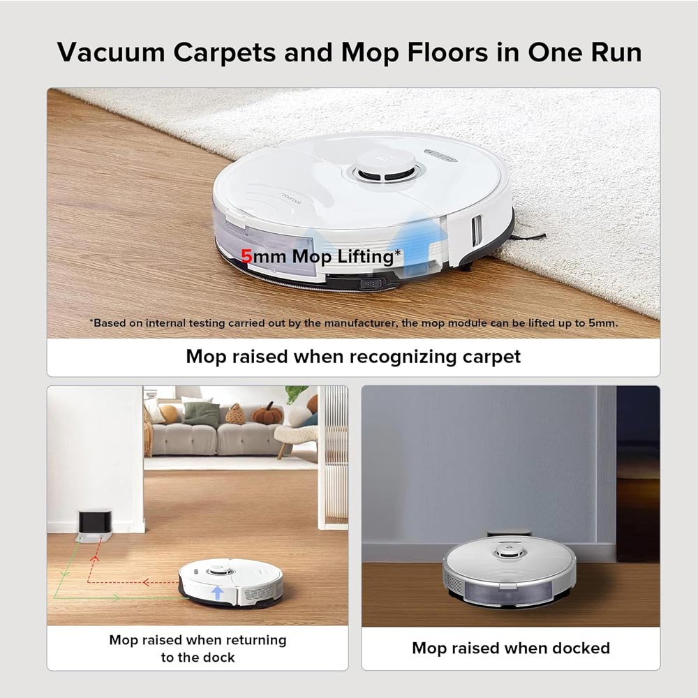 جارورباتیک شیائومی مدل roborock S8 Robot Vacuum and Mop Cleaner mester xiaomi