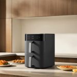 سرخ کن بدون روغن 12 لیتری هوشمند شیائومی مدل Xiaomi Smart Double Stack Air Fryer 12L MAF-DS1201 mester xiaomi