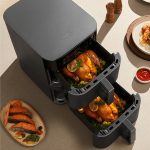 سرخ کن بدون روغن 12 لیتری هوشمند شیائومی مدل Xiaomi Smart Double Stack Air Fryer 12L MAF-DS1201 mester xiaomi