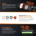 پمپ باد لاستیک بی سیم شیائومی 70mai Air Compressor Eco TP05