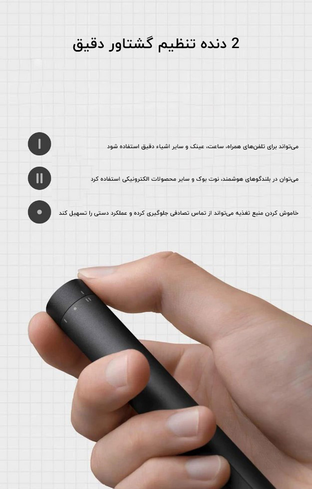پیچ گوشتی الکتریکی 24 عددی شیائومیXiaomi Mijia Electric Screwdriver 24 in 1