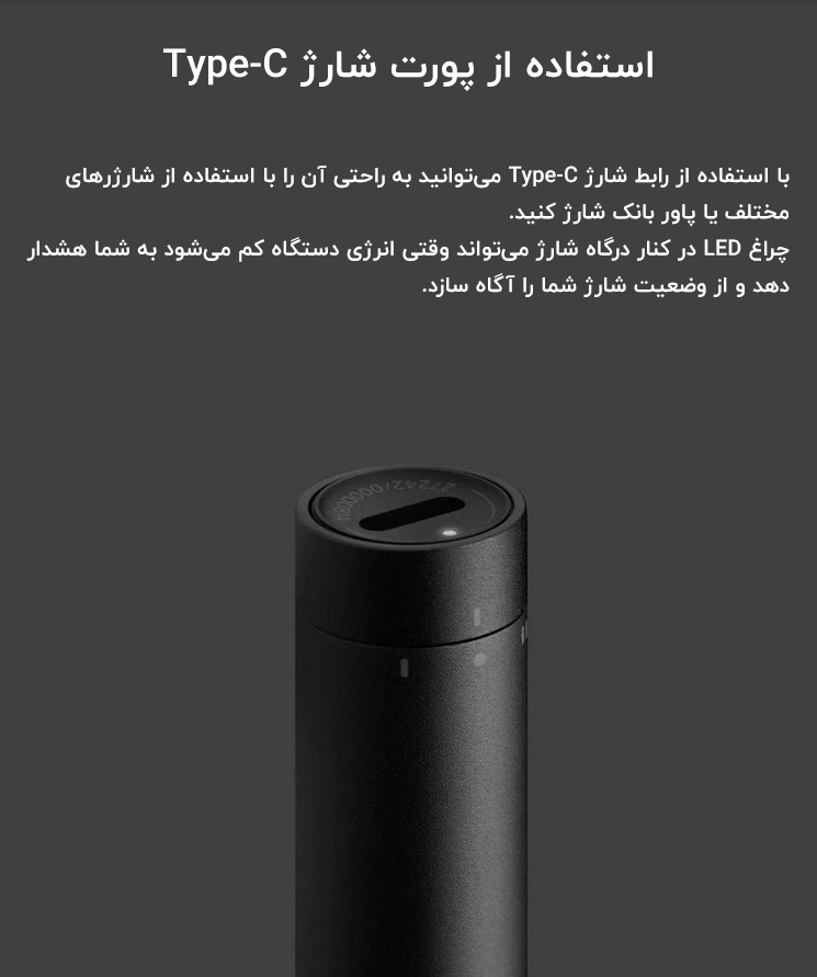 پیچ گوشتی الکتریکی 24 عددی شیائومیXiaomi Mijia Electric Screwdriver 24 in 1