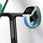 استند و شارژر وایرلس مگنتی Baseus Swan WXTE000101 20W mester xiaomi