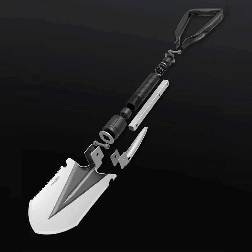 بیل تاشو 8 منظوره NexTool NE20033 8-In-1 Multifunctional Folding Shovel mester xiaomi
