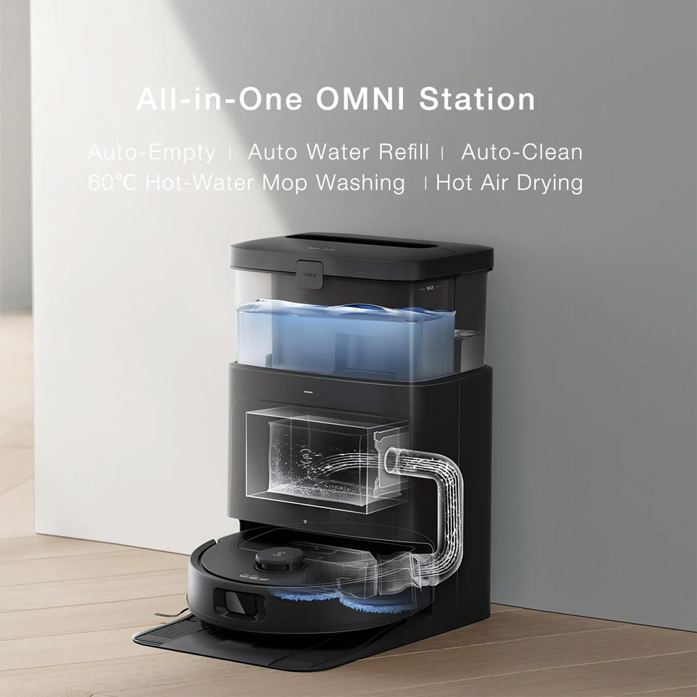 جارو رباتیک اکووکس مدل Ecovacs DEEBOT N30 PRO OMNI Robotic Vacuum MESTER XIAOMI