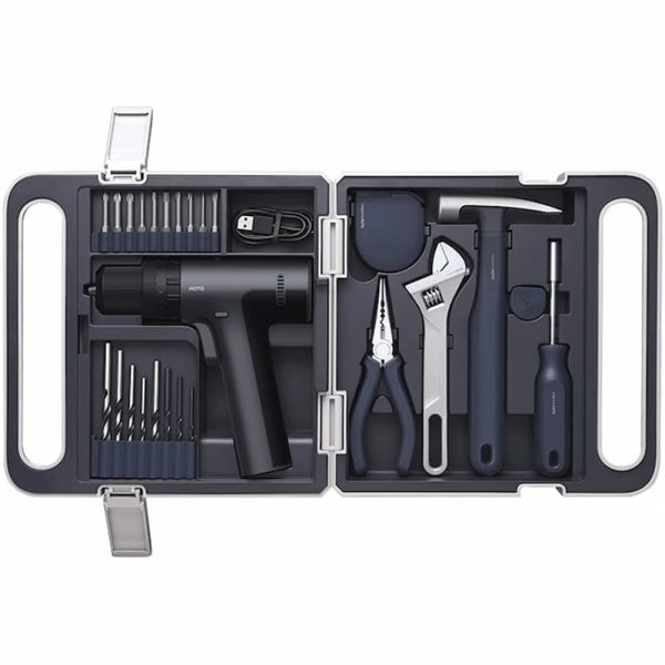 جعبه ابزار و دریل شارژی هوتو شیائومی HOTO 12V Brushless Drill Tool QWDZGJ002 MESTER XIAOMI
