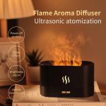 دستگاه رطوبت رسان با شعله های رنگی Colorful Flame Air Aroma Diffuser Humidifier DQ701A mester xiaomi