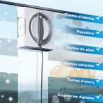 ربات شیشه پاک کن هوشمند Ecovacs WINBOT W2 OMNI با ایستگاه ۶ کاره، مکش ۵۵۰۰ پاسکال، اسپری سه‌نازله و سیستم ایمنی ۱۲ مرحله‌ای، تجربه‌ای ایمن و تمام‌خودکار در شستشوی پنجره‌ها را ارائه می‌دهد.