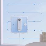 ربات شیشه پاک‌کن هوشمند Hutt-Window Cleaning Robot W9 mester xiaomi
