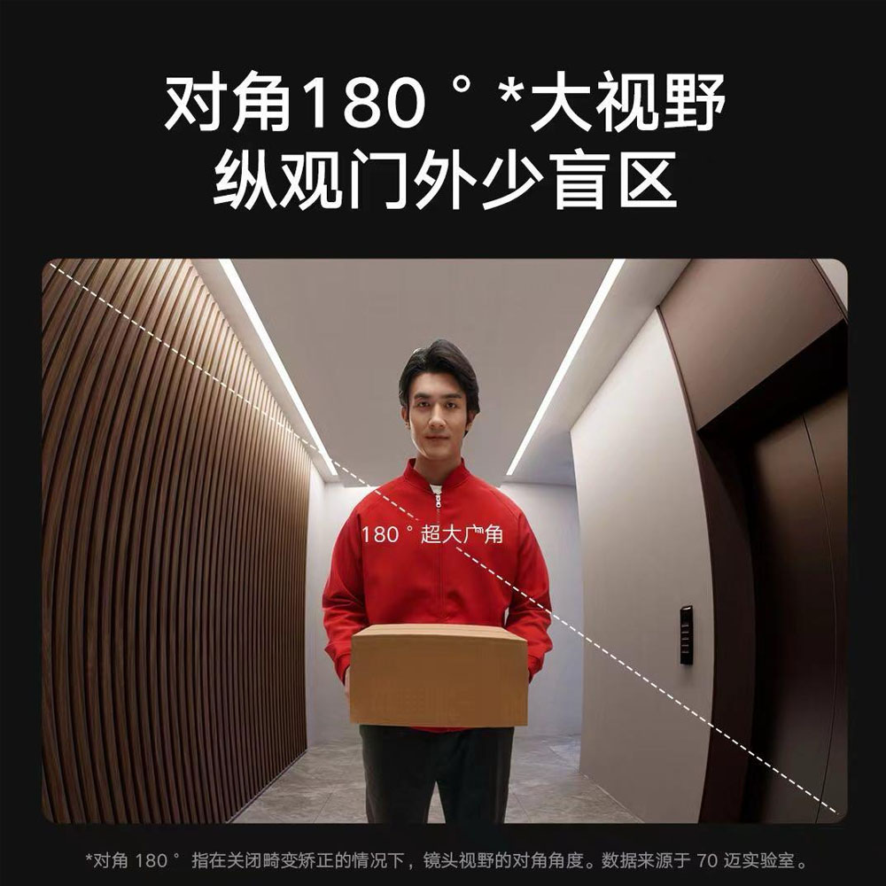 زنگ درب هوشمند شیائومی مدل Xiaomi Smart Doorbell 2 MJMY01BY mester xiaomi