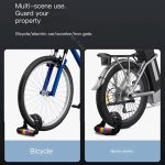 قفل رمزدار دوچرخه رنگین کمانی شیائومی مدل Xiaomi Youpin Lydsto Rainbow Lock Digital Chain Rope Bicycle mester xiaomi