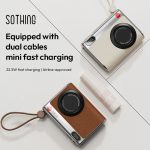 پاور بانک طرح دوربین کلاسیک مدل Xiaomi Sothing Power Bank Mini Camera 10000mAh mester xiaomi