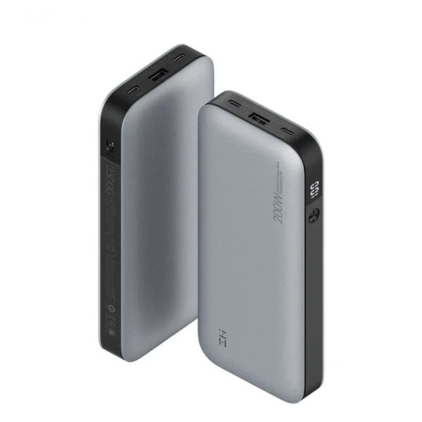 پاوربانک 25000 شیائومی مدل Xiaomi ZMI 20 mobile power supply QB826 توان 200 وات mesterxiaomi