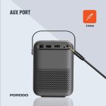 پروژکتور قابل حمل هوشمند پرودو مدلPorodo Full HD Portable Projector mester xiaomi