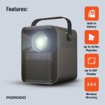 پروژکتور قابل حمل هوشمند پرودو مدلPorodo Full HD Portable Projector mester xiaomi