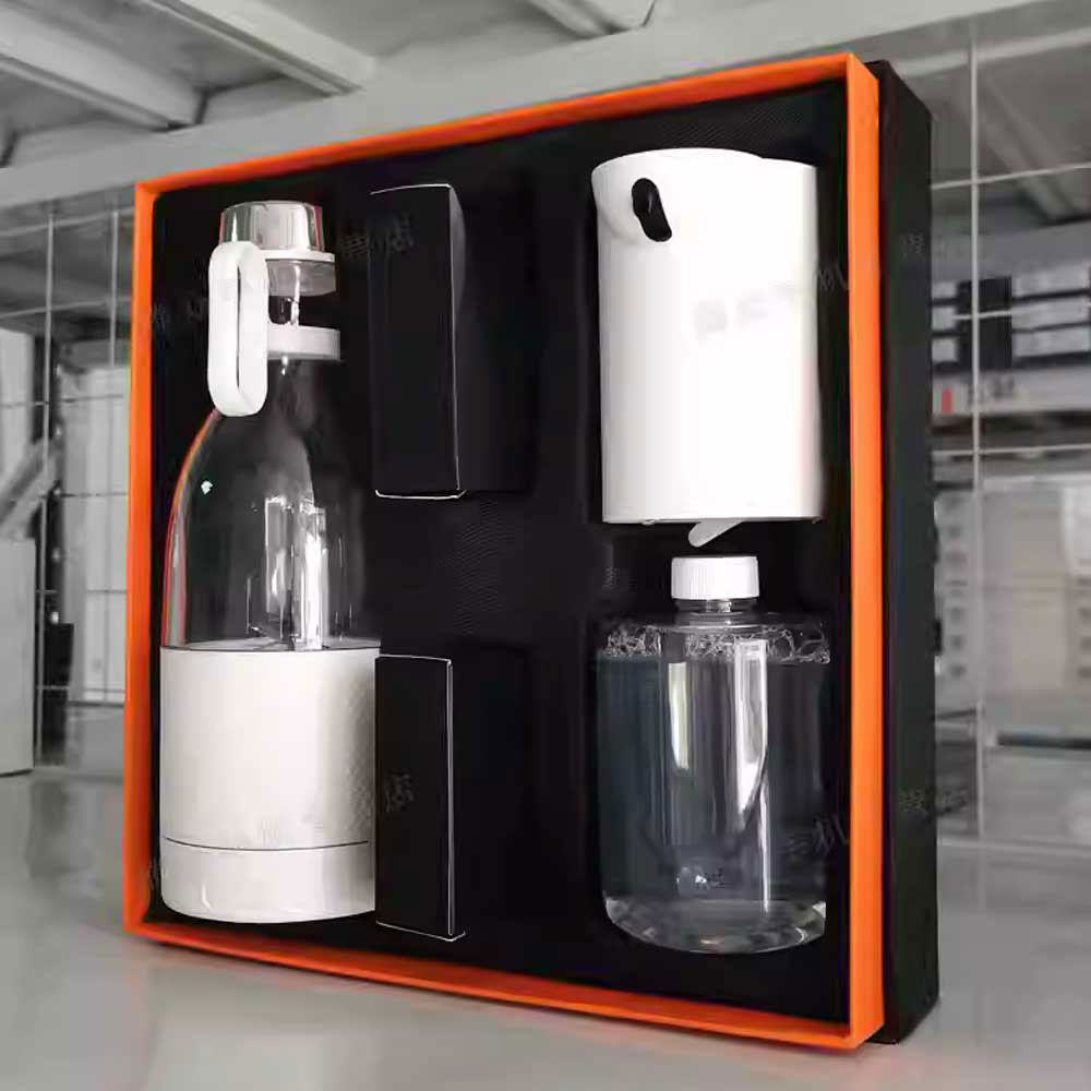 گیفت باکس شیائومی Xiaomi juicer and Foam Soap Hand Washer gift box mester xiaomi