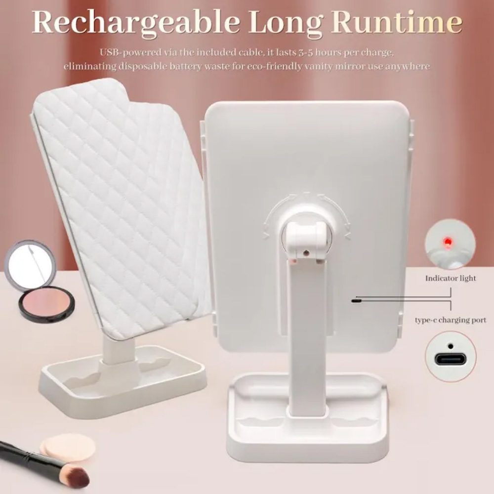 آینه آرایشی شیائومی مدل Beauty Makeup Mirror mester xiaomi