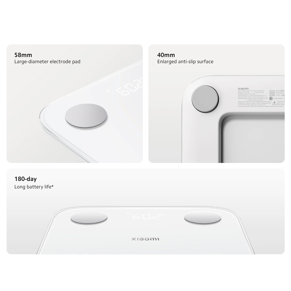 ترازو هوشمند شیائومی Xiaomi Mijia Body Composition Scale S400 mester xiaomi