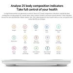 ترازو هوشمند شیائومی Xiaomi Mijia Body Composition Scale S400 mester xiaomi
