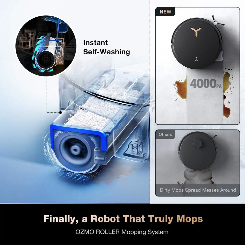 جارو رباتیک اکووکس مدل ECOVACS DEEBOT X8 PRO OMNI Robotic Vacuum mester xiaomi