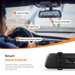 دوربین خودروی شیائومی مدل 70mai Rearview Dash Cam S500 set mester xiaomi