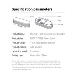 ریسه LED ستاره ایی نکستول NexTool Multi-functional Twinkle Light NE20282 mester xiaomi