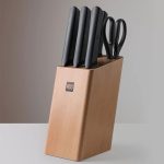ست 5 تایی چاقوی آشپزخانه به همراه استند شیائومی Xiaomi HuoHou Knife Set HU0057 mester xiaomi