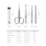 ست مانیکور 5 تایی شیائومی HuoHou HU0061 Manicure Set Nail Clipper mester xiaomi