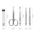 ست مانیکور 5 تایی شیائومی HuoHou HU0061 Manicure Set Nail Clipper mester xiaomi
