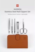 ست مانیکور 5 تایی شیائومی HuoHou HU0061 Manicure Set Nail Clipper mester xiaomi