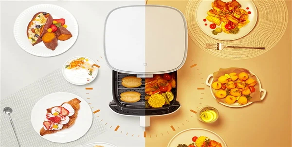 سرخ کن بدون روغن (هوا پز) شیائومی Mijia Smart Air Fryer Pro 4L (MAF05) mester xiaomi