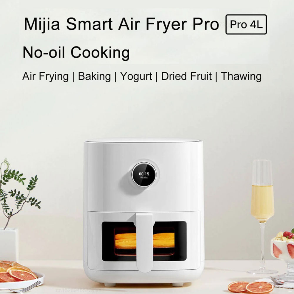 سرخ کن بدون روغن (هوا پز) شیائومی Mijia Smart Air Fryer Pro 4L (MAF05) mester xiaomi