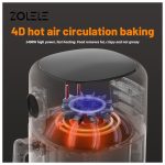 سرخ کن بدون روغن (هواپز) 4.5 لیتری Air fryer Zolele ZA004 mester xiaomi
