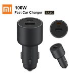 شارژر فندکی 100 وات شیائومی Mi 100W Car Fast Charger 1A 1C USB-C mester xiaomi