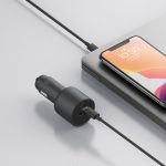 شارژر فندکی 100 وات شیائومی Mi 100W Car Fast Charger 1A 1C USB-C mester xiaomi