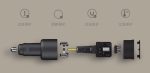 شارژر فندکی 100 وات شیائومی Mi 100W Car Fast Charger 1A 1C USB-C mester xiaomi