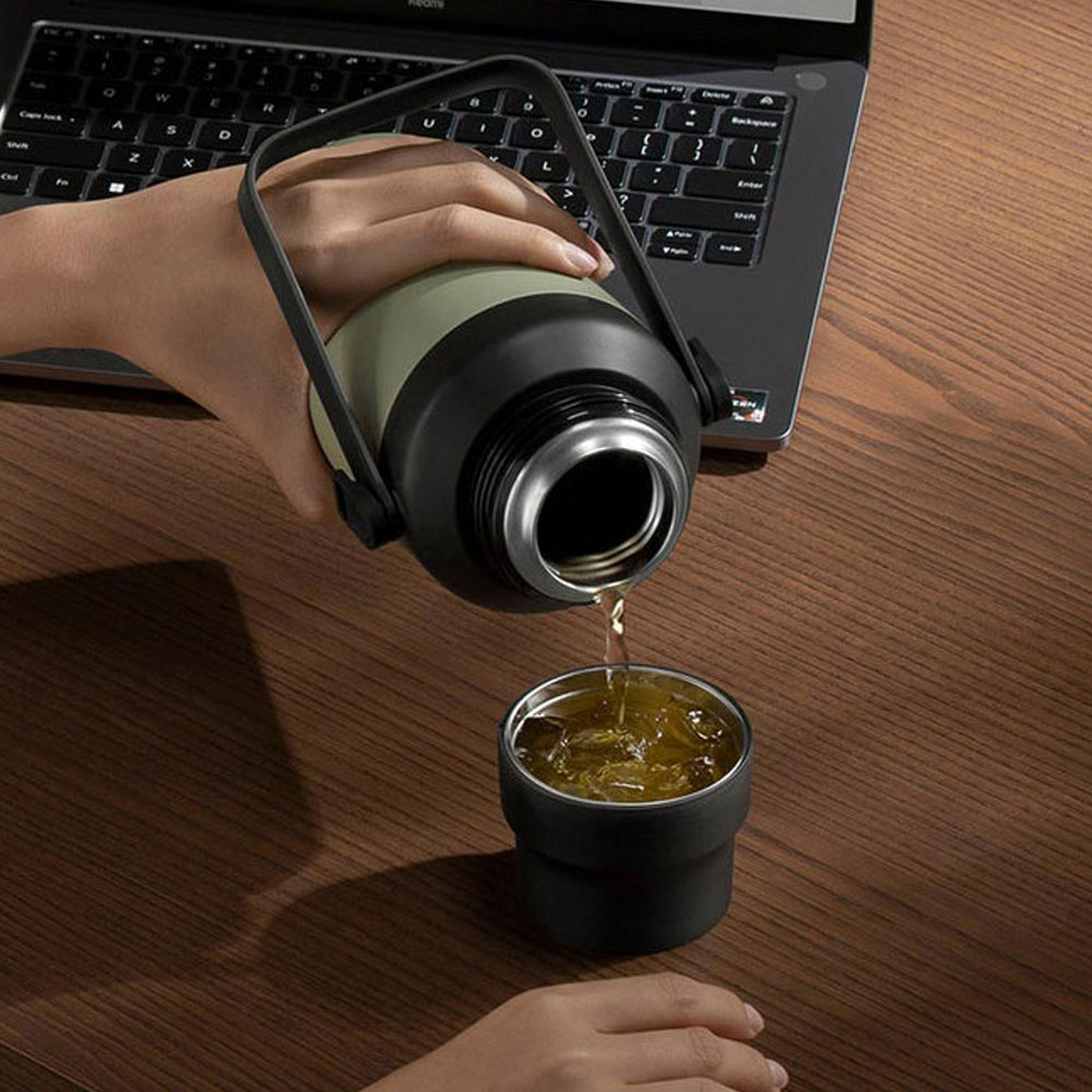 فلاسک ۱ لیتری شیائومی مدل Xiaomi Big Belly Thermos Cup MJDDB01PL mester xiaomi