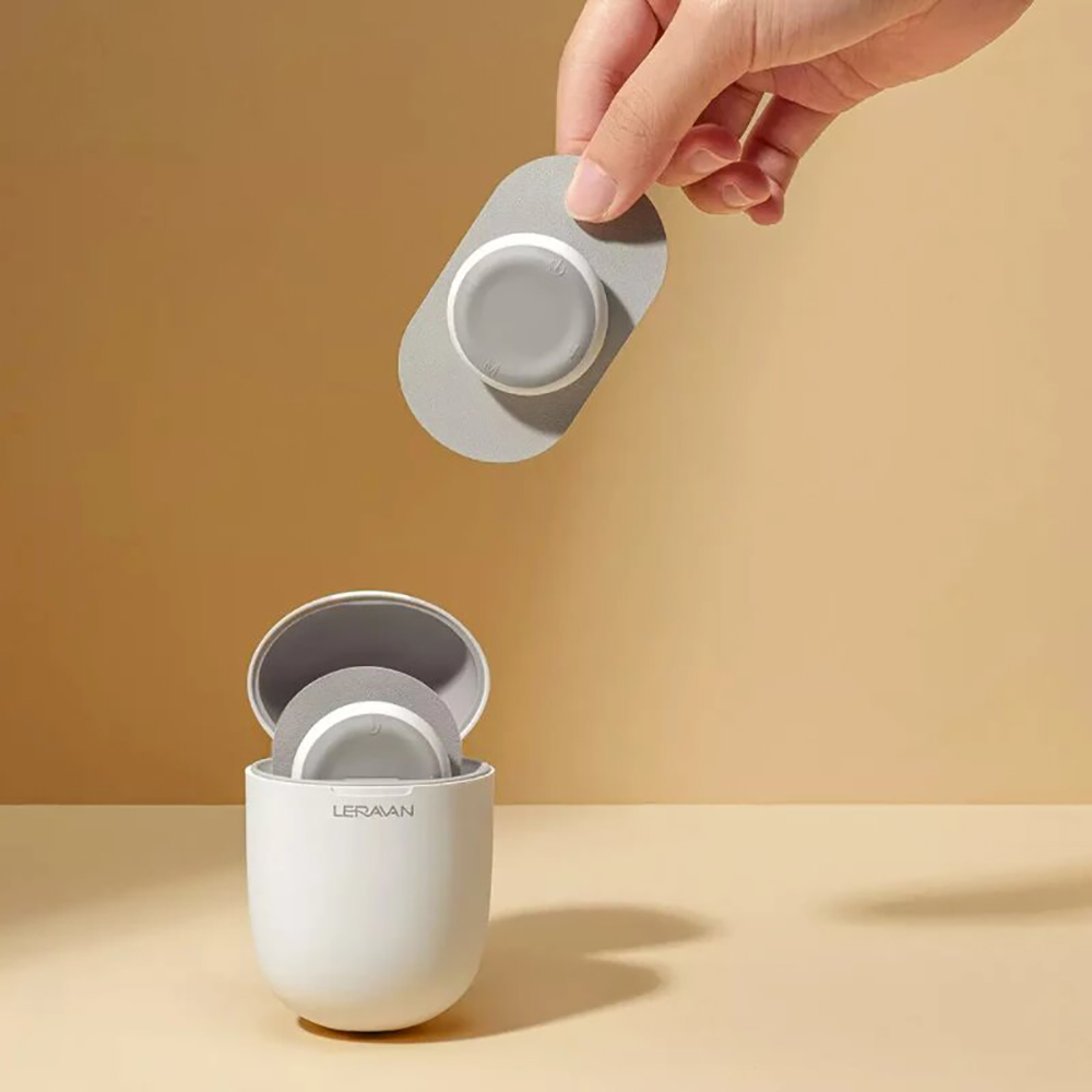ماساژور برچسبی شیائومی Youpin Leravan LF-U8 Magic Body Massage Sticker with Charging Case mester xiaomi