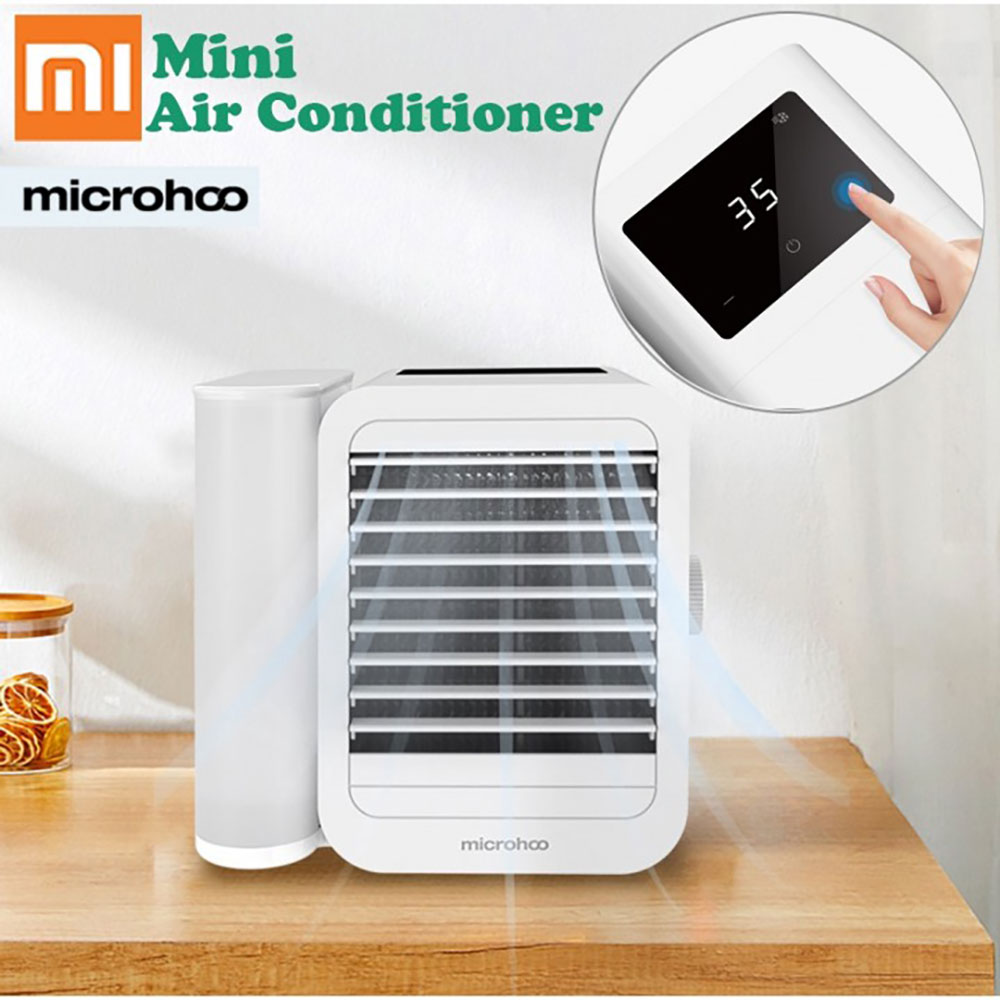 مینی کولر سلولوزی Microhoo Personal Mini Air Conditioning Fan MH01R mester xiaomi