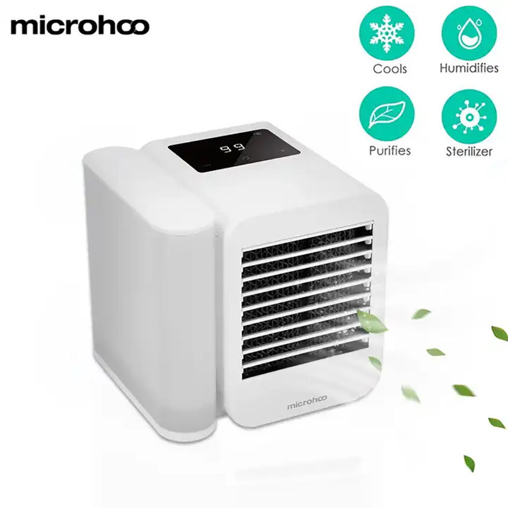 مینی کولر سلولوزی Microhoo Personal Mini Air Conditioning Fan MH01R mester xiaomi