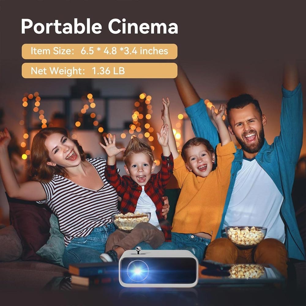 ویدئو پروژکتور شیائومی مدل Xiaomi video projector wanbo mini pro mester xiaomi
