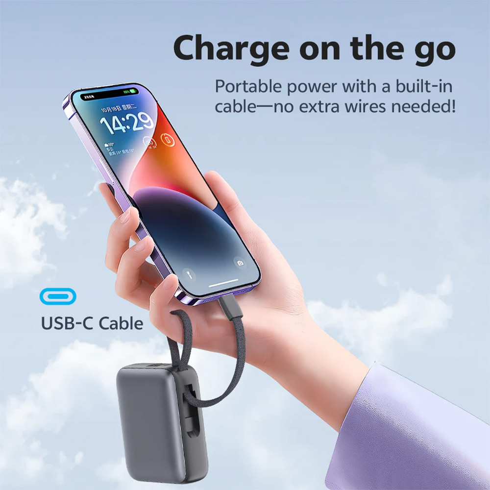 پاوربانک کیو سی وای مدل QCY PB20A 20000mAh 45W mester xiaomi