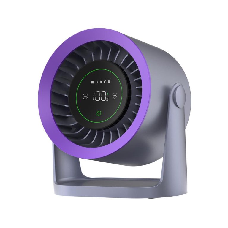 پنکه رومیزی شارژی شیائومی مدل Yuopin MUXIANG M75 5-inch portable fan mester xiaomi