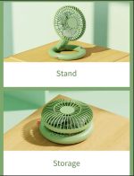 پنکه رومیزی شارژی کوالیتل مدل Qualitell Foldable Desktop Fan Z1 mester xiaomi
