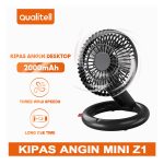 پنکه رومیزی شارژی کوالیتل مدل Qualitell Foldable Desktop Fan Z1 mester xiaomi