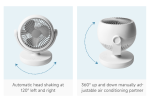 پنکه رومیزی شیائومی مدل Lydsto desktop circulation fan XD-ZMXHS01 mester xiaomi