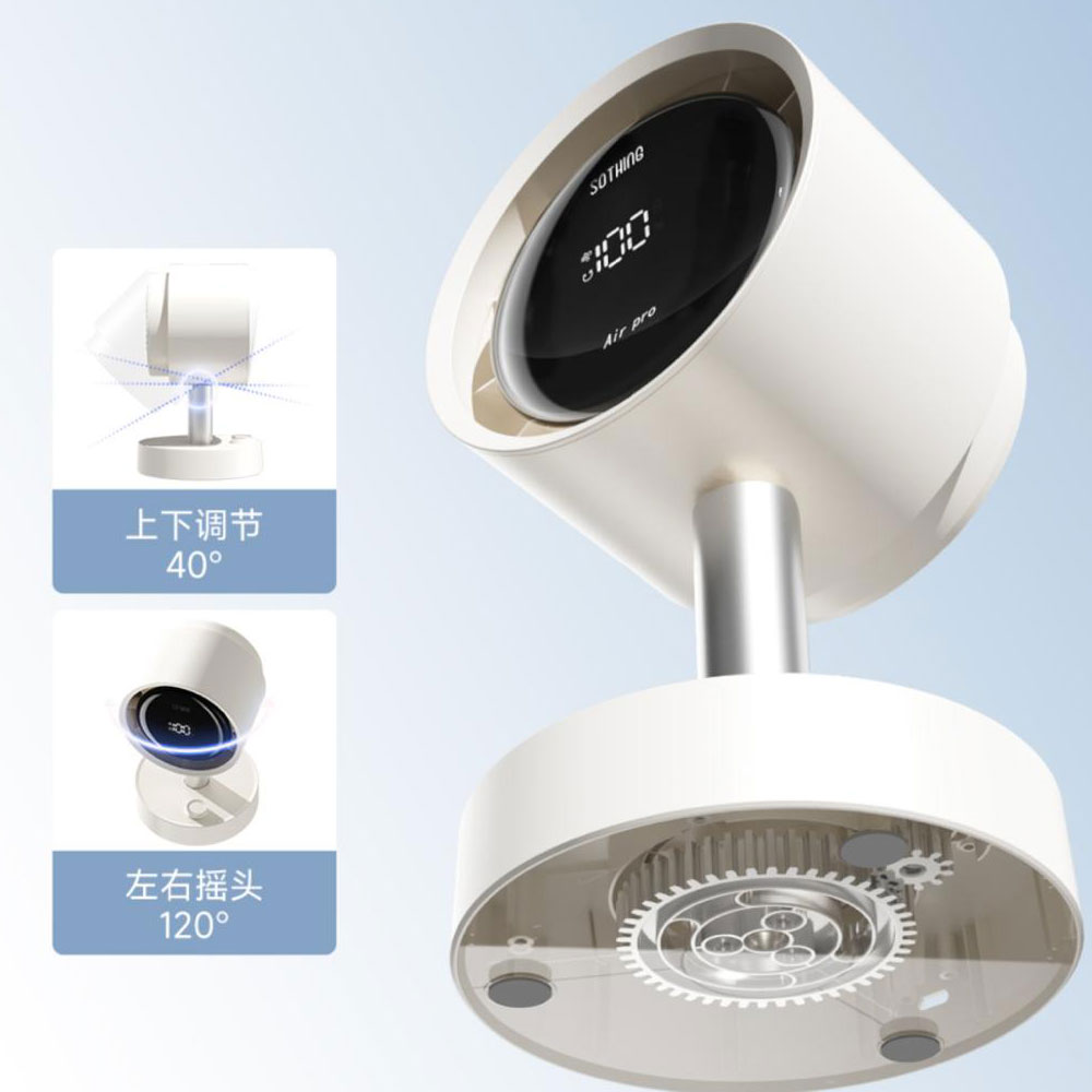 پنکه رومیزی شیائومی یوپین مدل Sothing Desktop Oscillating Filtering Fan – Air Pro mester xiaomi