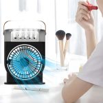 پنکه رومیزی مه پاش شارژی مدل Mini portable cooling fan mester xiaomi