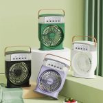 پنکه رومیزی مه پاش شارژی مدل Mini portable cooling fan mester xiaomi