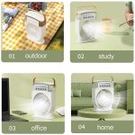 پنکه رومیزی مه پاش شارژی مدل Mini portable cooling fan mester xiaomi
